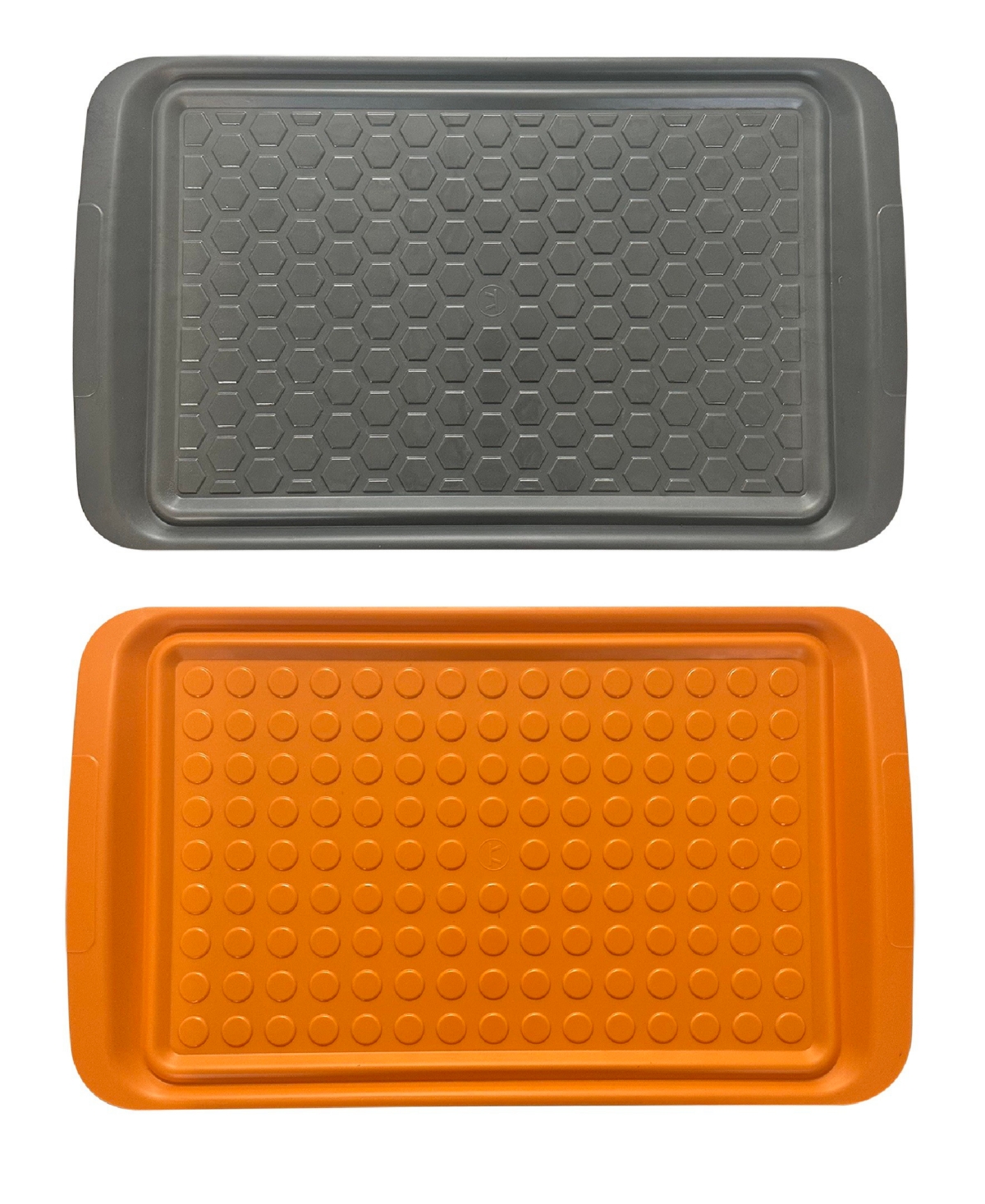 Outset Large Prep Trays, Set Of 2 In Gray