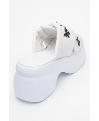 Force Butterfly-Buckle Platform Sandal (Women)