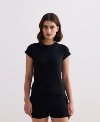 Essential Short Sleeve Tee in Black
