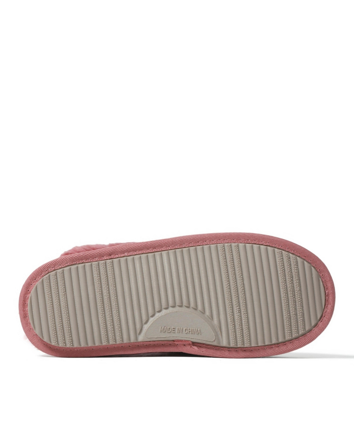 Dearfoams Cozyfoams Women's Glitter Scuff Slipper with Gift Bag