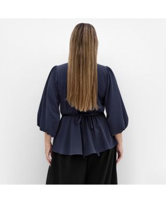Plus Size Celina Peplum Top