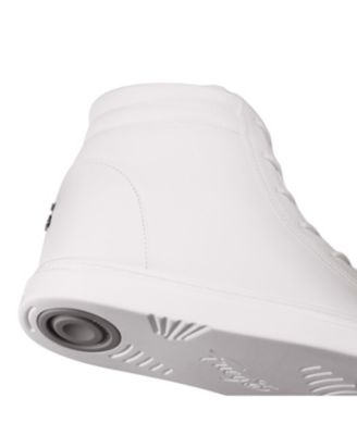 Kids White Wedge Sneaker