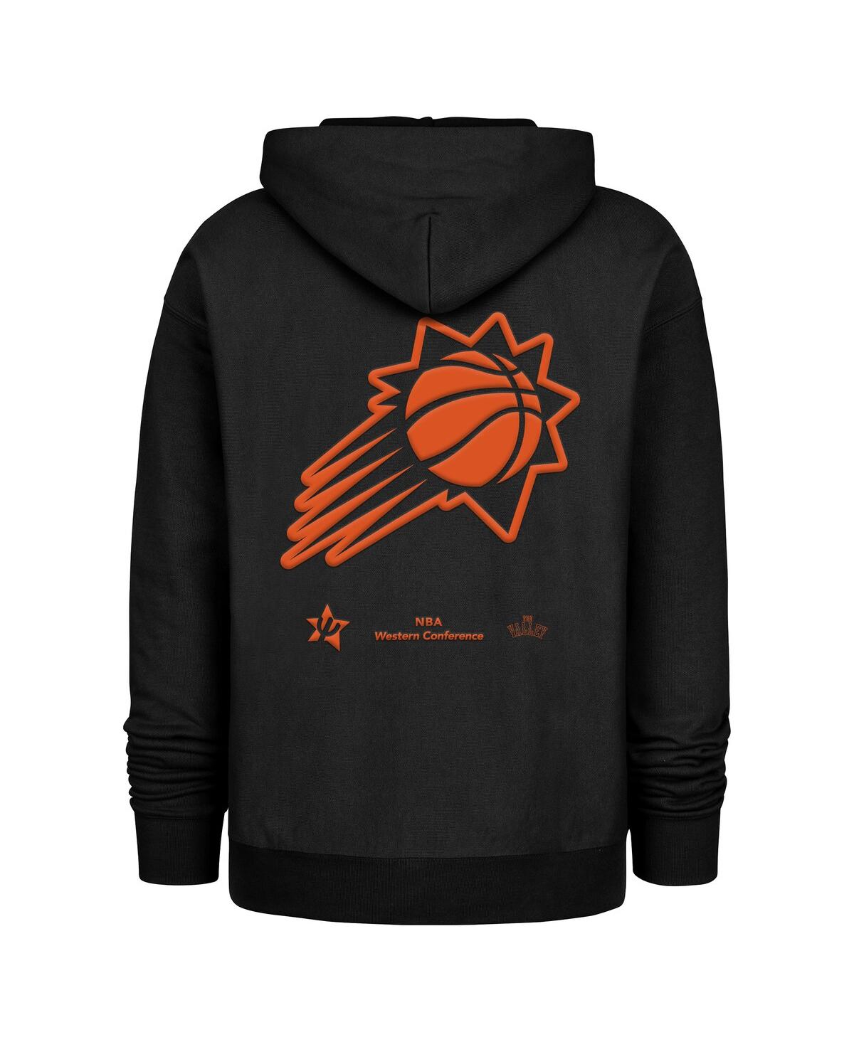 '47 Brand Men's Black Phoenix Suns 2024/25 City Edition Double Crossover Foundation Pullover Hoodie