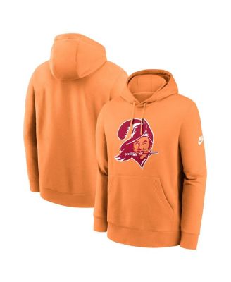 Nike - Men's Orange Tampa Bay Buccaneers Club Fleece Pullover Hoodie
