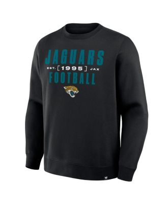 Men's Black Jacksonville Jaguars Powerful Throw Legacy Pullover Sweatshirt