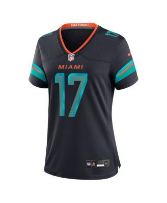 Women's Jaylen Waddle&nbsp;Pitch Blue Miami Dolphins 2025 Rivalries Collection Game Jersey