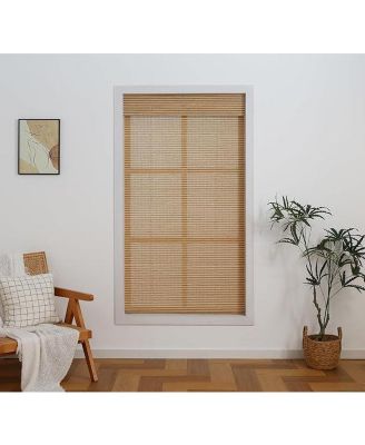 Cordless Bamboo Roman Shades W X 72