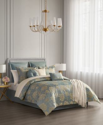 Avignon Floral Jacquard 14-Pc. Comforter Set, Queen