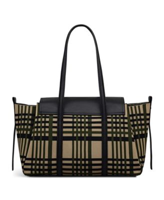 The Chancery Fly Knit Large Flap Over Shoulder Bag