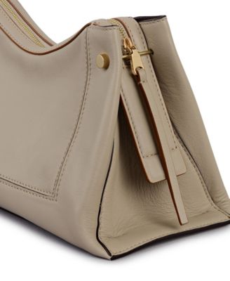 Hope Gardens Medium Smooth Leather Ziptop Shoulder Bag