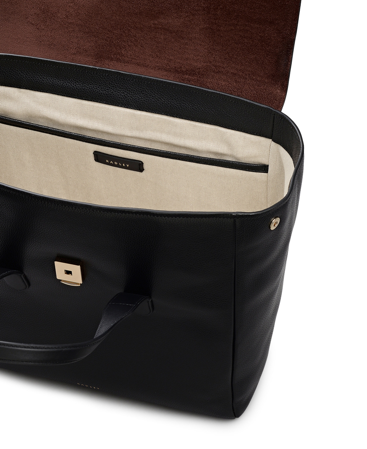 Radley London Mayfair Lane Extra-large Flapover Backpack In Black