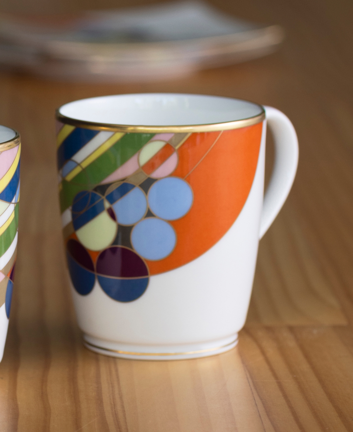 Noritake Frank Lloyd Wright March Balloons Mugs, Set Of 2 In Multi