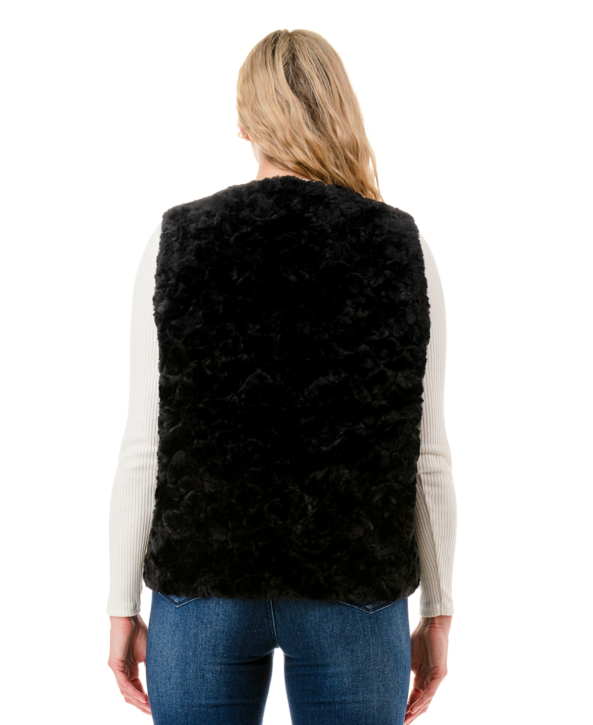 Marcus Adler Crew Neck Vest In Animal Print