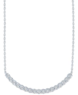 2-Pc. Diamond Necklace and Earrings Set (1/6 ct. t.w.) in Sterling Silver