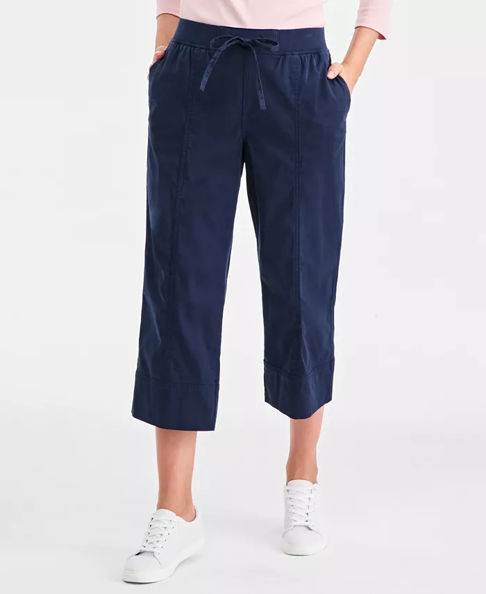 Women's Mid-Rise Pull-On Capri Pants - thumbnail 3