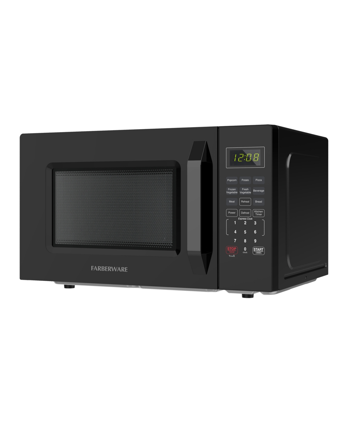 Farberware 0.7 Cu. Ft. Countertop Microwave Oven In Black