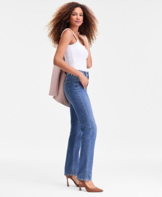 Women's High-Rise Straight-Leg Jeans, Macy's Exclusive 