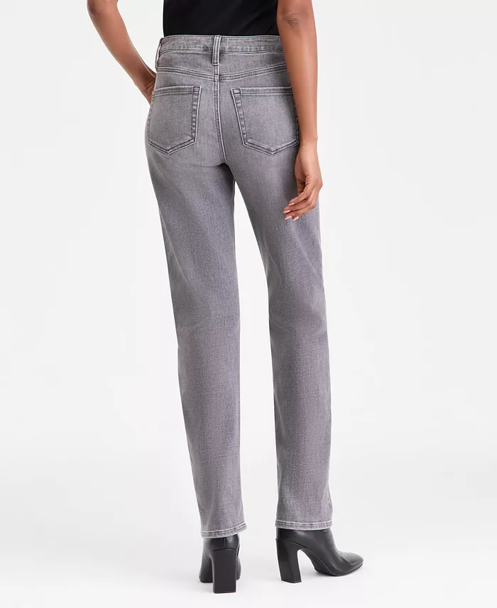 Women's High-Rise Straight-Leg Jeans - thumbnail 2