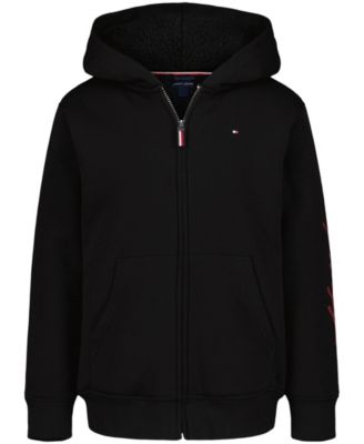 Tommy Hilfiger - Big Boys Signature Fleece Zip-Up Hoodie