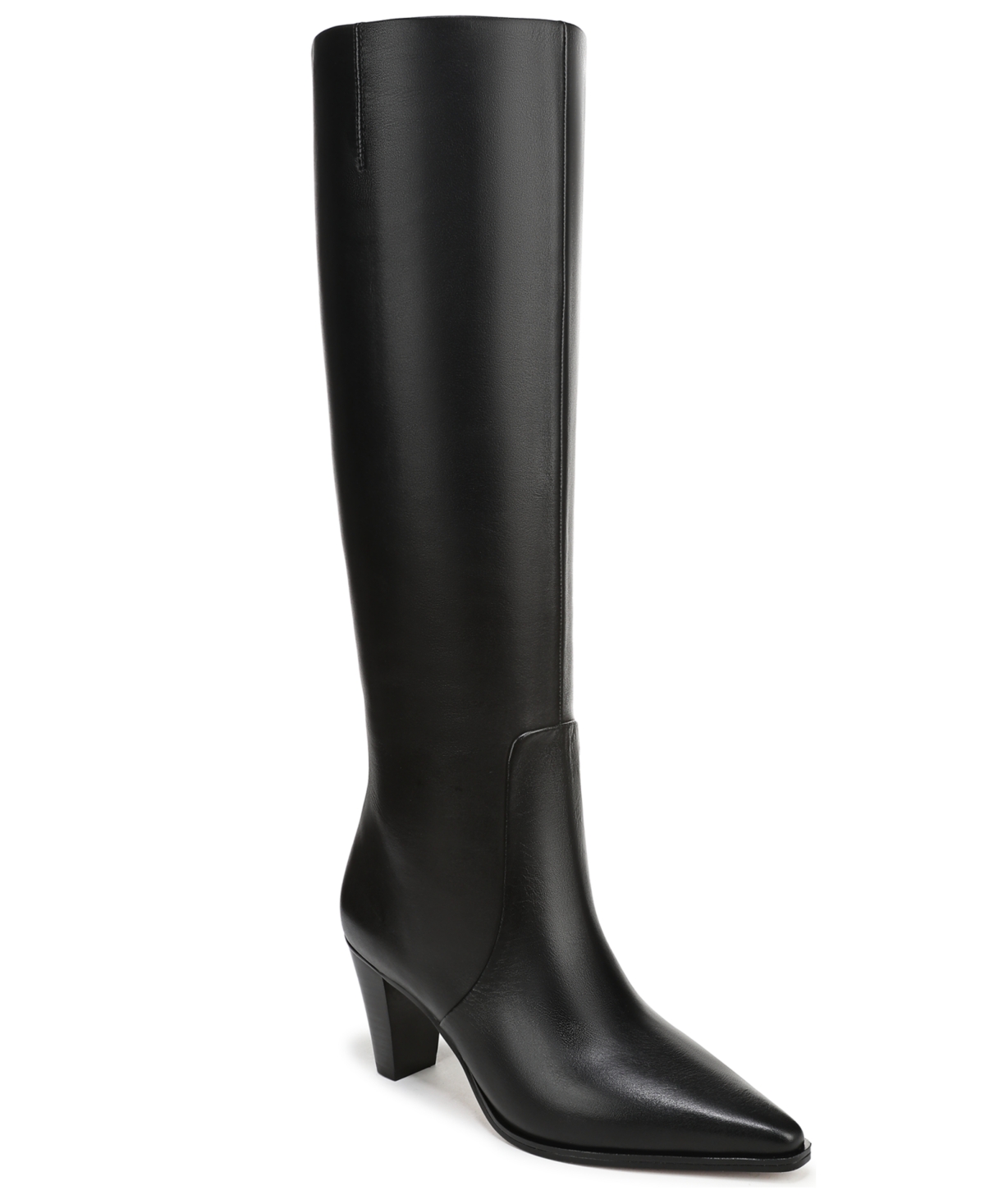 Franco Sarto Women's Jaycen Pointed Toe Zip Tall Boots In Black