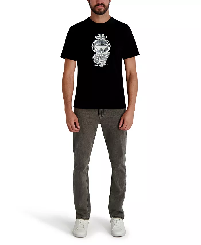 Men's Armor Dragon Skin Printed T-Shirt - thumbnail 6