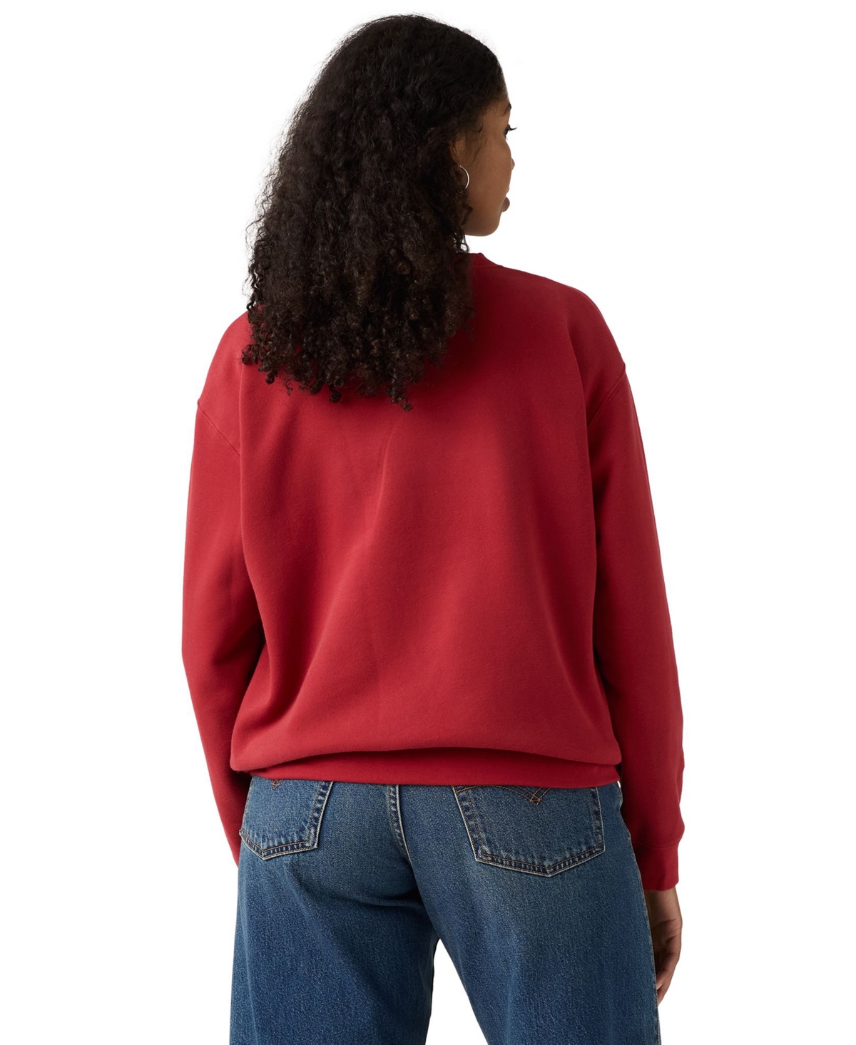 Levi's Plus Size Everyday Crewneck Sweatshirt In Red
