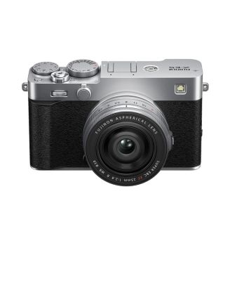 X-E5 Mirrorless Camera with XF 23mm f/2.8 R WR Lens, Silver