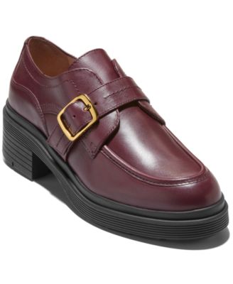Women's Carlitta Monk Strap Lug Oxford Loafers