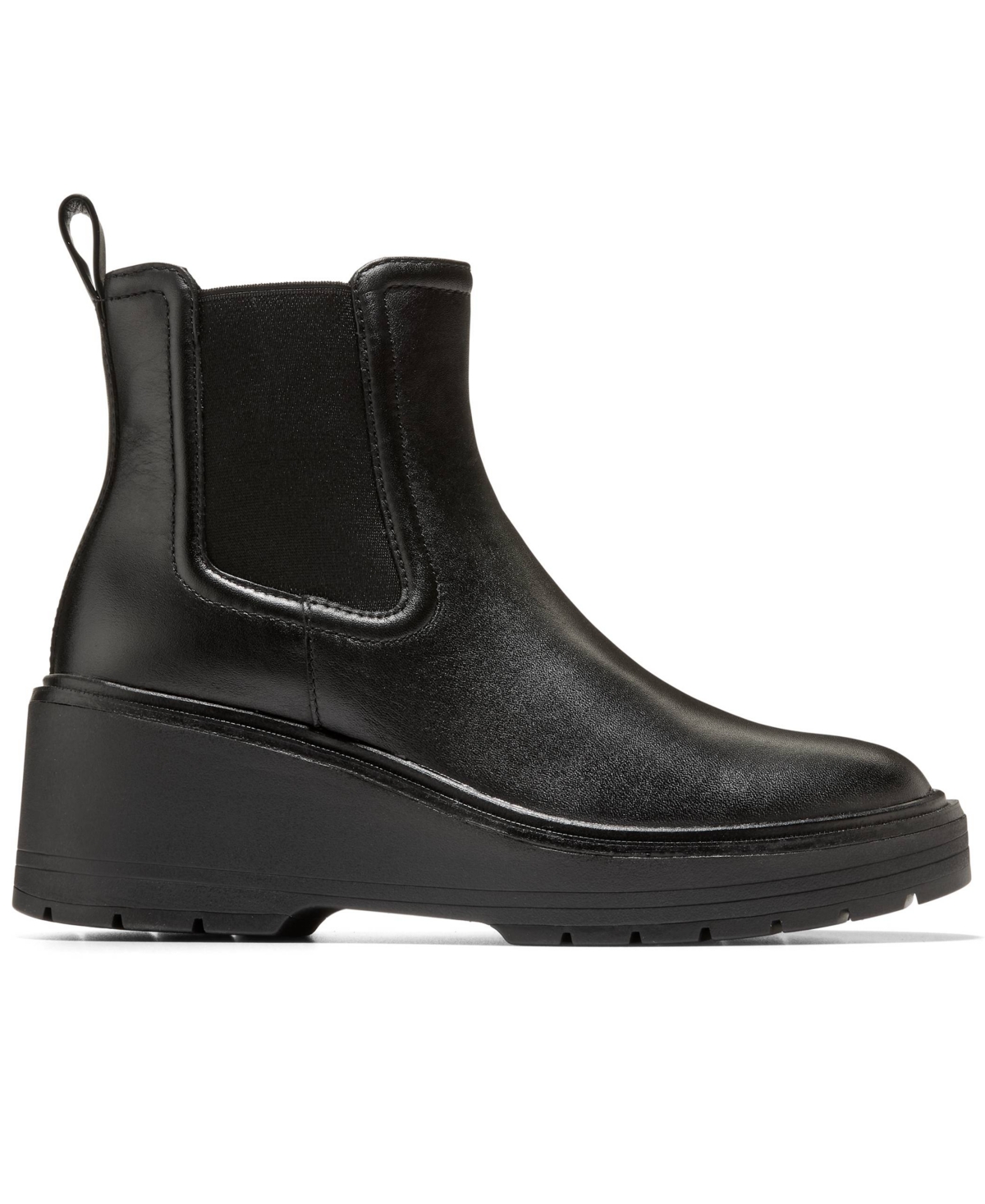 Cole Haan Women's Zerogrand Cityquest Waterproof Wedge Booties In Black