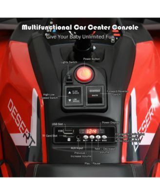 12V Kids Electric 4-Wheeler ATV Quad with MP3 Player and LED Lights