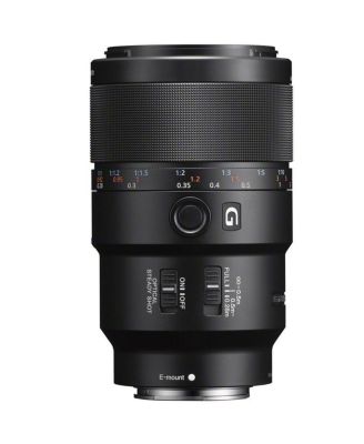 FE 90mm f/2.8 Macro G OSS Lens, Bundle with Slik U8800L 3-Section Aluminum Tripod with Hybrid 3-Way Pan Head, Cleaning Kit, Cleaning Cloth