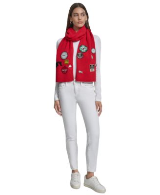 Women's NYC Patches Scarf