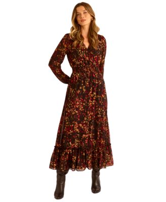 Women's Printed Maxi Dress