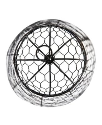 Chicken Wire Plant Protector Cage - Garden Cloche with Removable Cover - 6 Pack - Protects from Rabbits and Animals