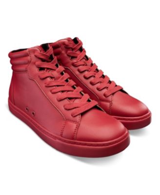 Kids Red High-top Sneaker