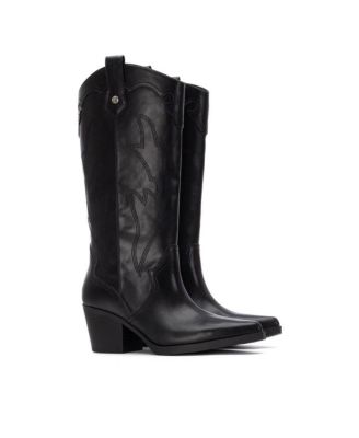 Women's Embroidered Italian Western Boots By XTI