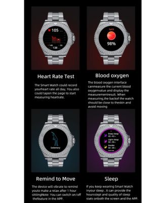 1.32" HD Smart Watch Multi-function With Bluetooth Calling Health Monitoring, IP67 for Women Men