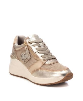 Carmela Leather Collection Women's Wedge Sneakers By XTI