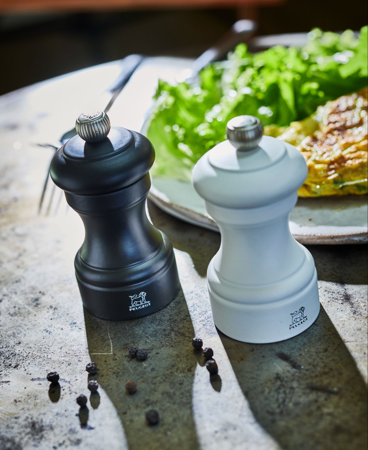 Peugeot Bistro 4" Pepper Salt Mill Set