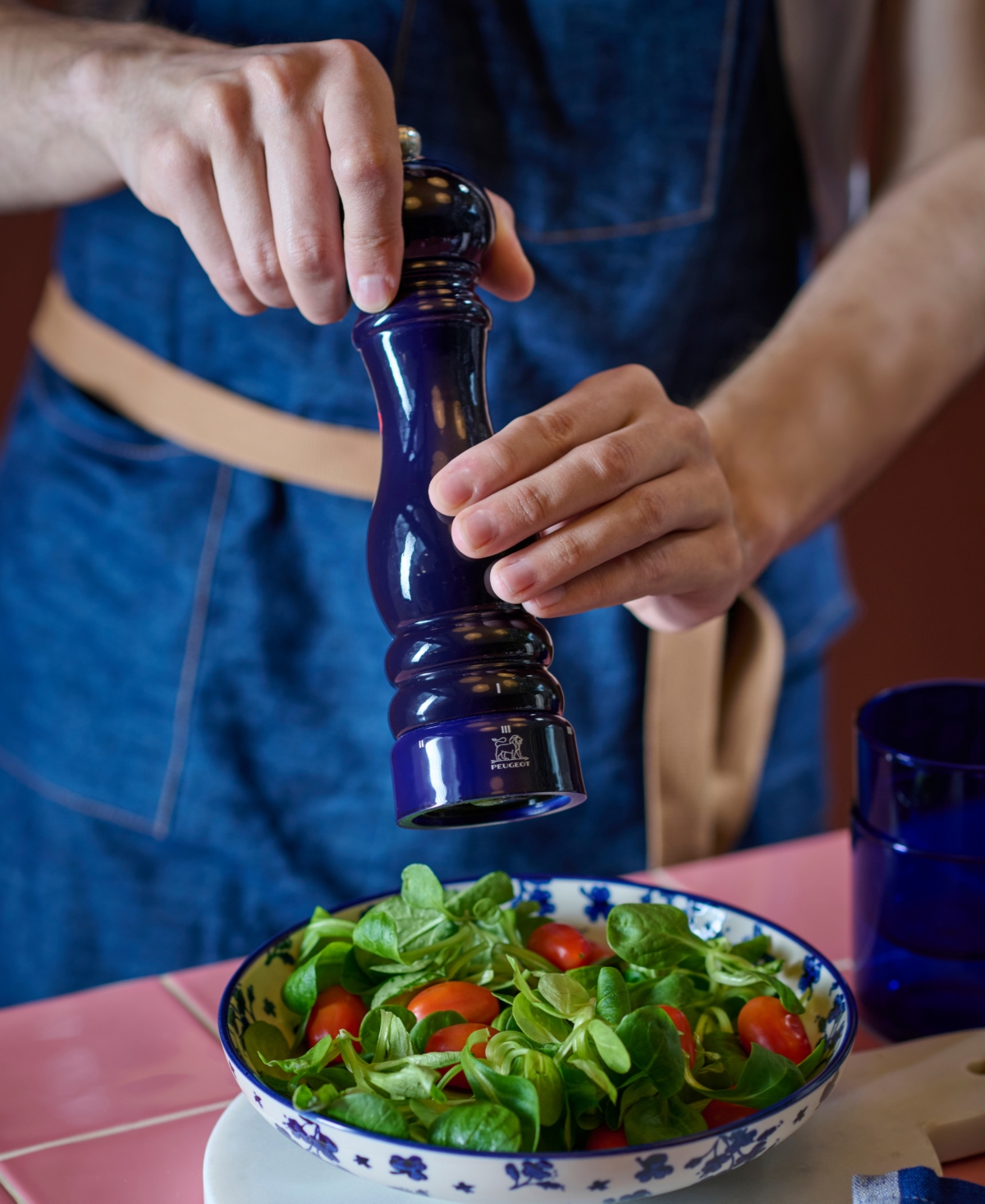 Peugeot Paris U'select 7" Pepper Mill In Blue