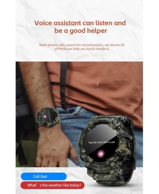 Outdoor Adventure Waterproof Smart watch with Bluetooth Calling and Compass