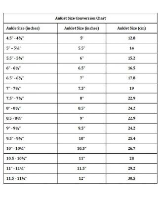 Sterling Silver, Enamel Heart, CZ Tennis Anklet - Pink