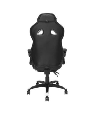 Gaming Chairs For Adults With Headrest Pillow - White