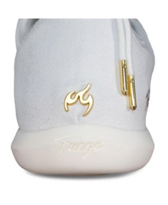 Kids White Split-sole Sneaker