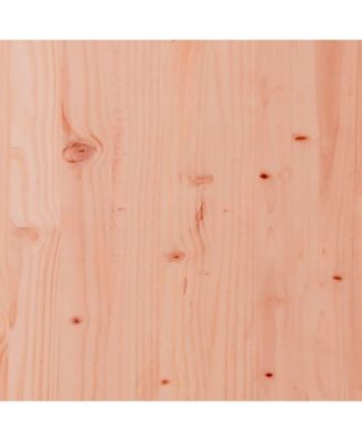 Garden Sofa Natural Wood Solid Douglas Fir Wood Single Durable