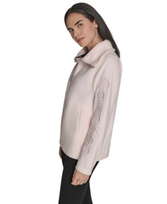 Women's Active Tech Fleece Mock-Neck Jacket