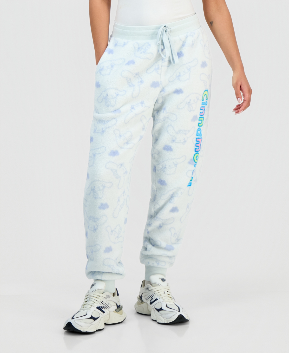 Love Tribe Juniors' Cinnamoroll Woobie Jogger Pants