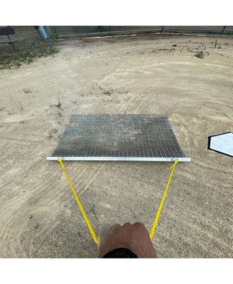 53HPDM ATV/UTV 5' x 3' Zinc & Steel Field Surface Leveling Drag Mat