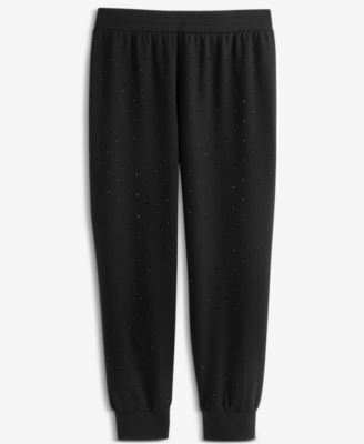 Plus Size Studded Jogger Sweatpants, Macy's Exclusive 
