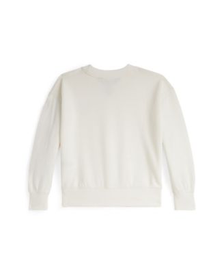 Girls' 2T-6X Logo Crest Crewneck Sweatshirt